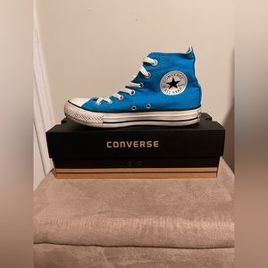 Blue Hi-Top Converse